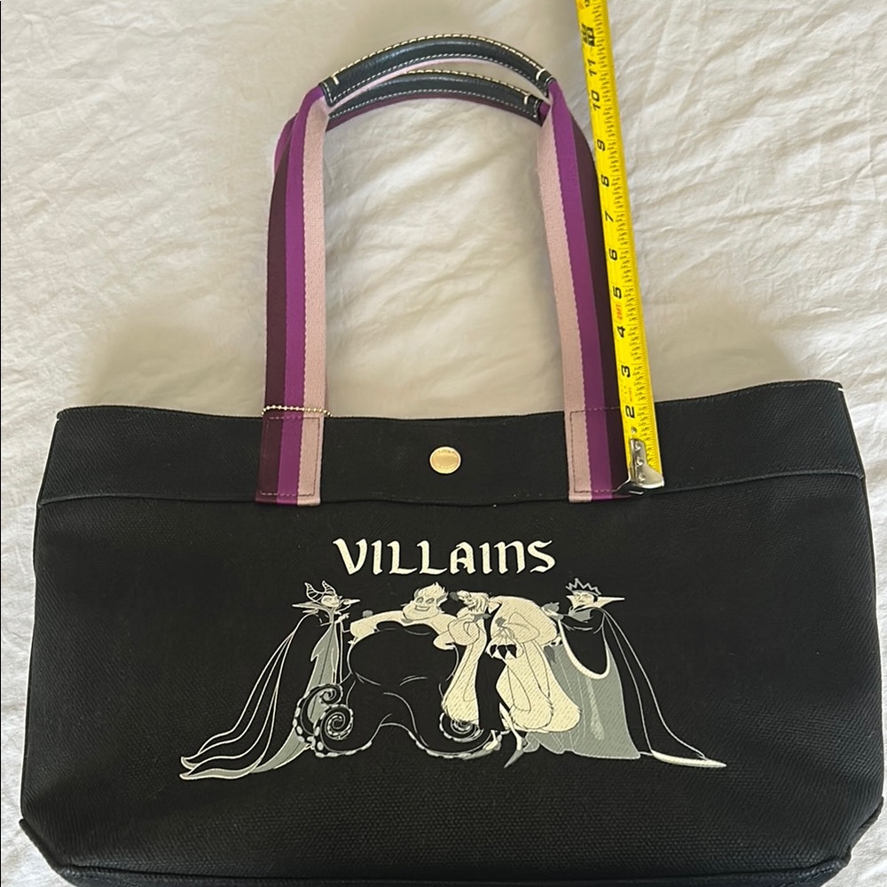 COACH Black and Purple Villains Graphic Tote Bag - Picture 13 of 13